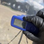 Gloss Meter Reading after after airstream polishing